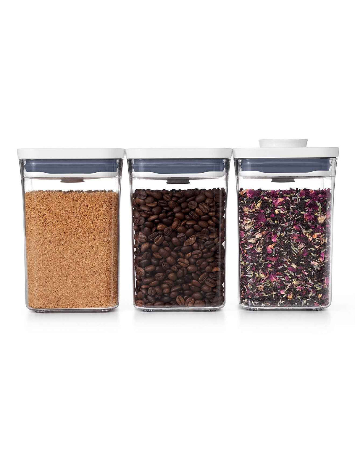 Pop 2.0 3 Piece Square Container Set