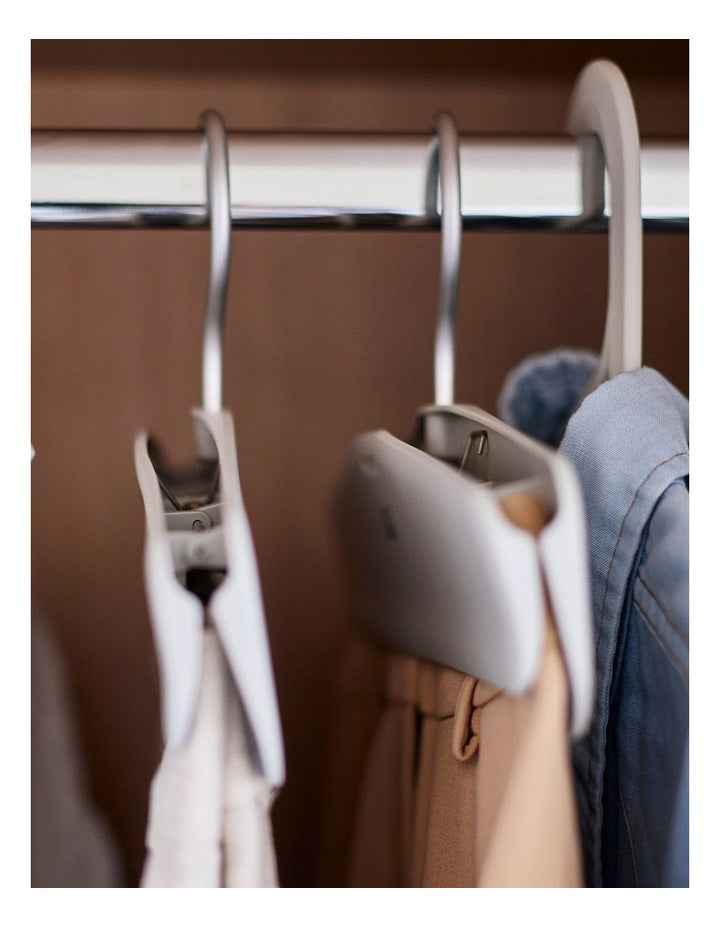 Trouser & Skirt Hanger 2 Pack in White