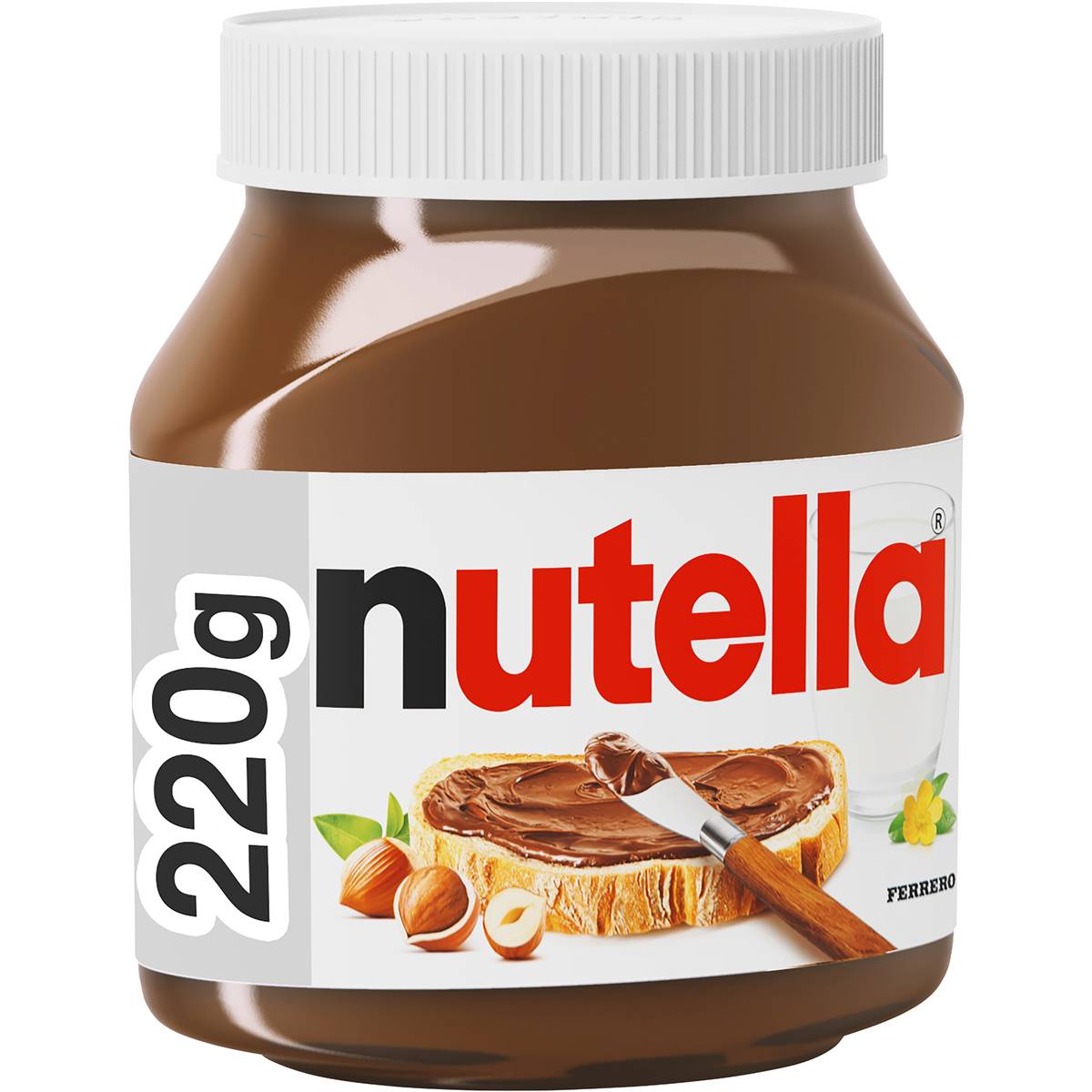 Nutella Hazelnut Chocolate Spread 220g