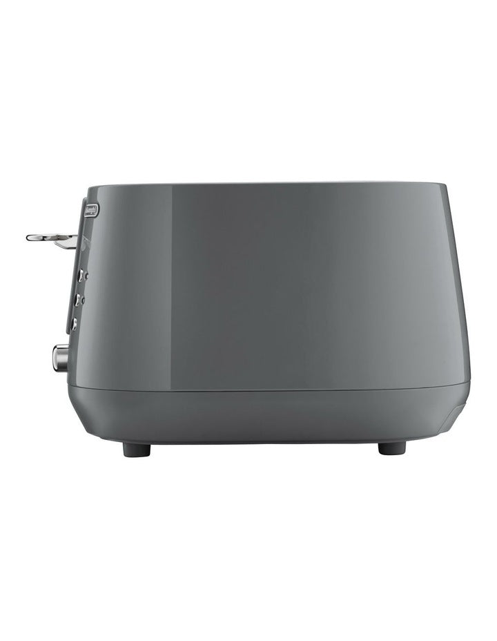 Eclettica 2 Slice Toaster in Graceful Grey CTY2003G