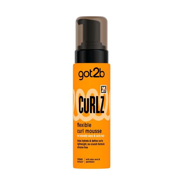 GOT2B CURLZ FLEXIBLE CURL MOUSSE 200ML