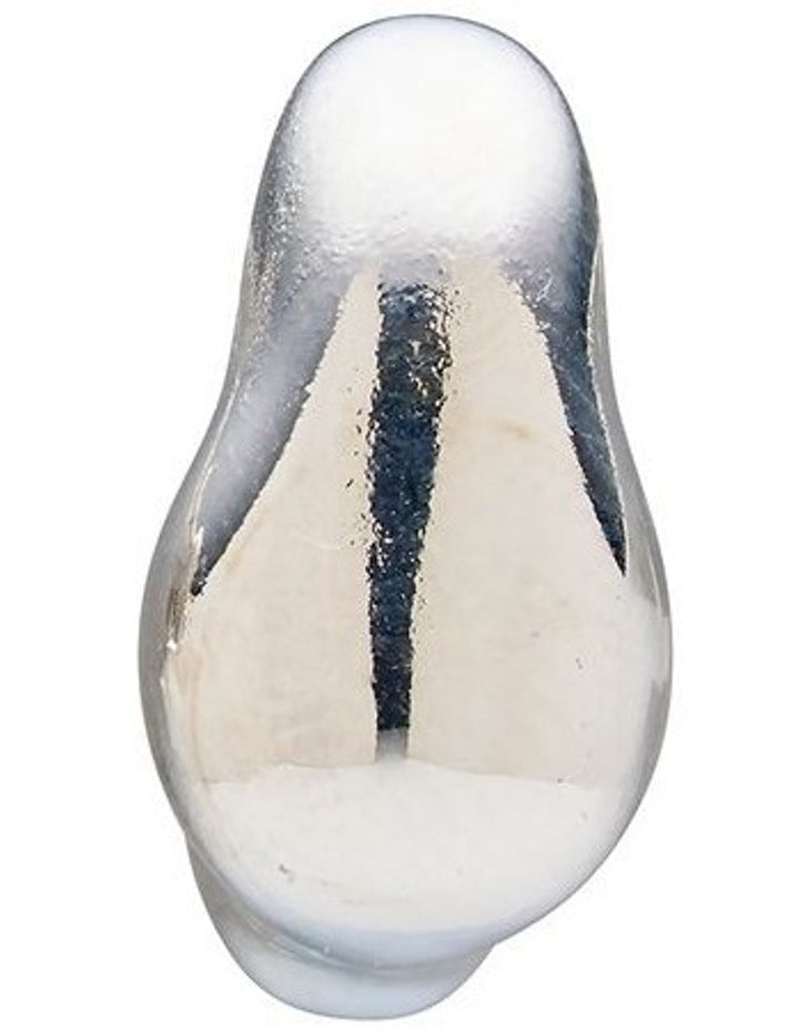 Small Stocky Hoop Earrings in Silver