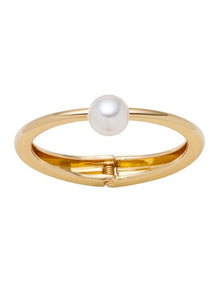 Solo Pearl Bracelet in Gold/Pearl
