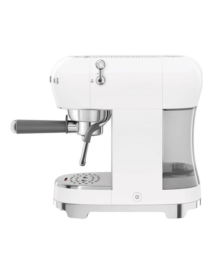 50's Style Espresso Machine - White ECF02WHAU