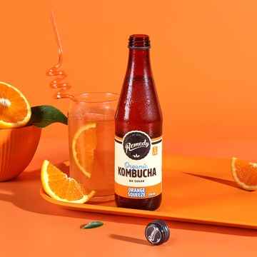 Remedy Kombucha Orange Squeeze 330mL