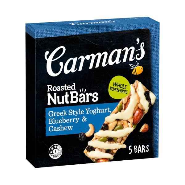 Greek Style Yoghurt & Blueberry Nut Bars 5 Pack