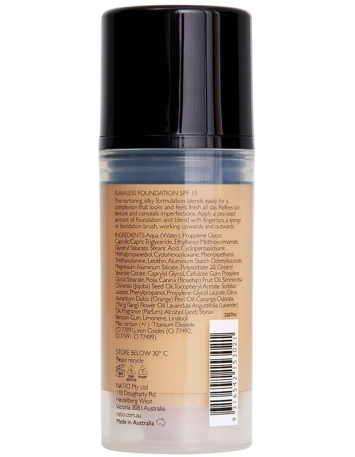Flawless Foundation SPF 15 Medium Honey
