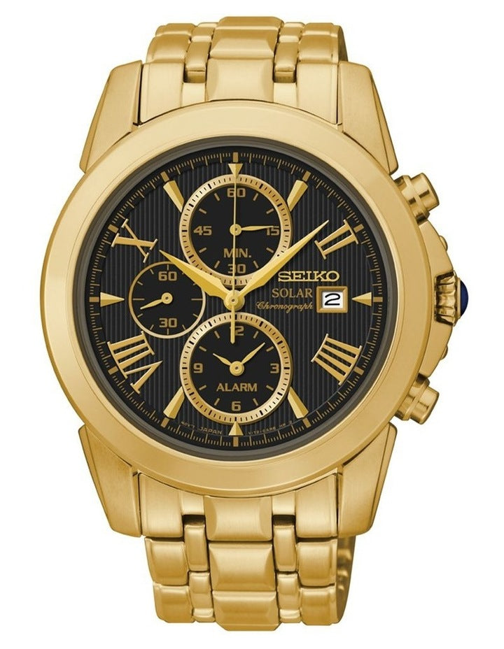 Le Grand 41.5mm Gold Sport Chronograph Watch SSC196P 9