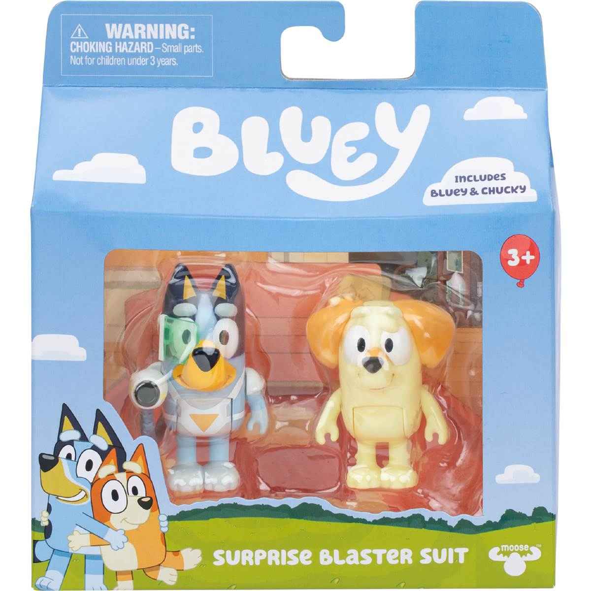 Bluey Figurines Assorted 2 pack