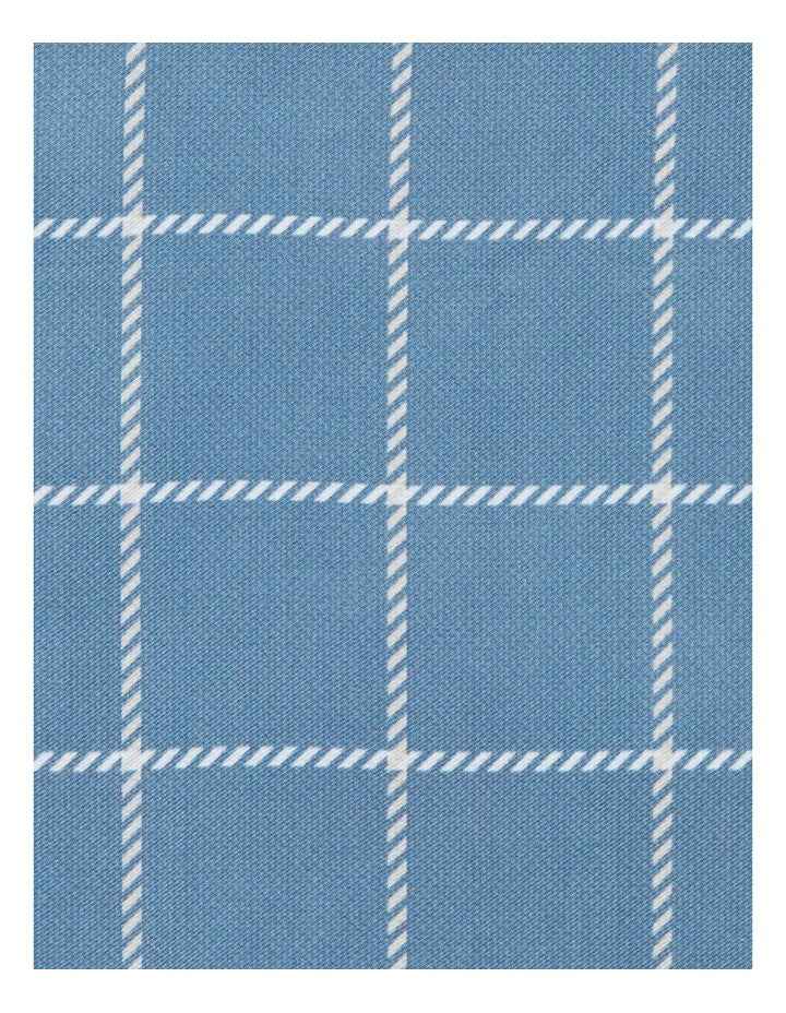 Pocket Square Check in Blue
