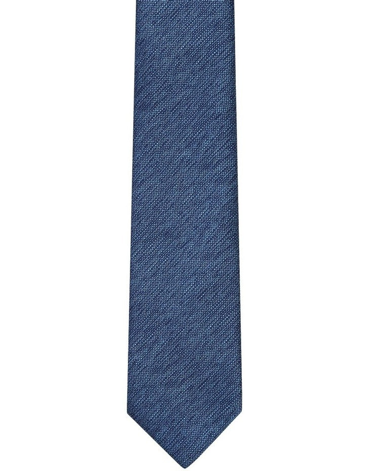 Tie Dobby in Navy
