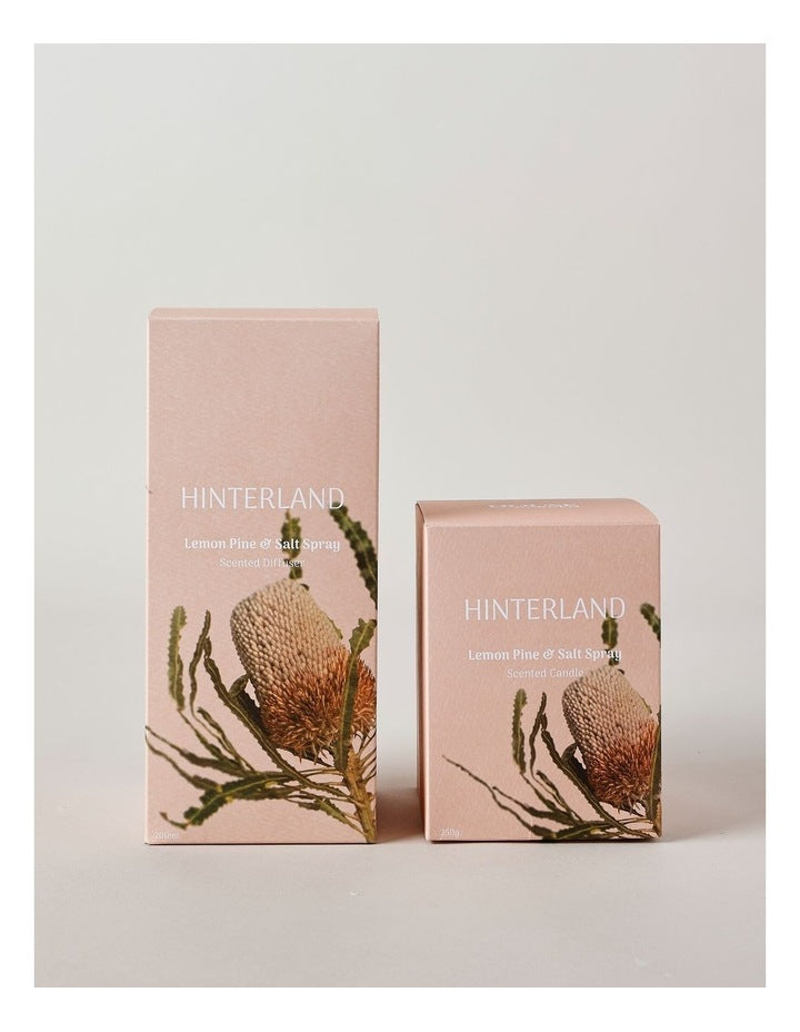 Hinterland Diffuser in Lemon, Pine & Salt Spray 200ml
