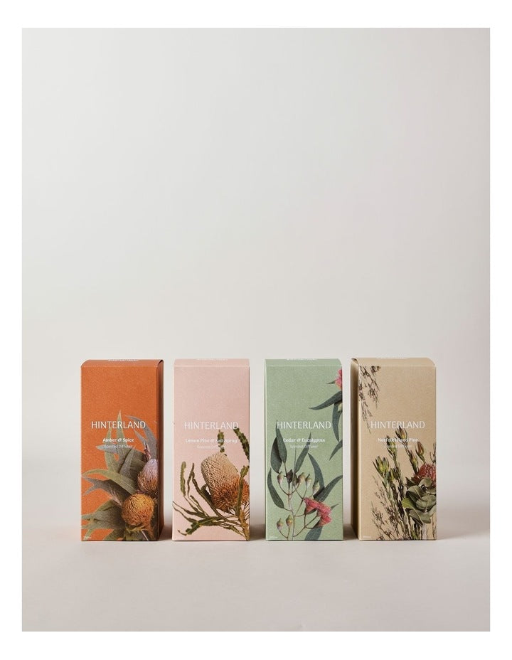 Hinterland Diffuser in Cedar & Eucalyptus 200ml in Green
