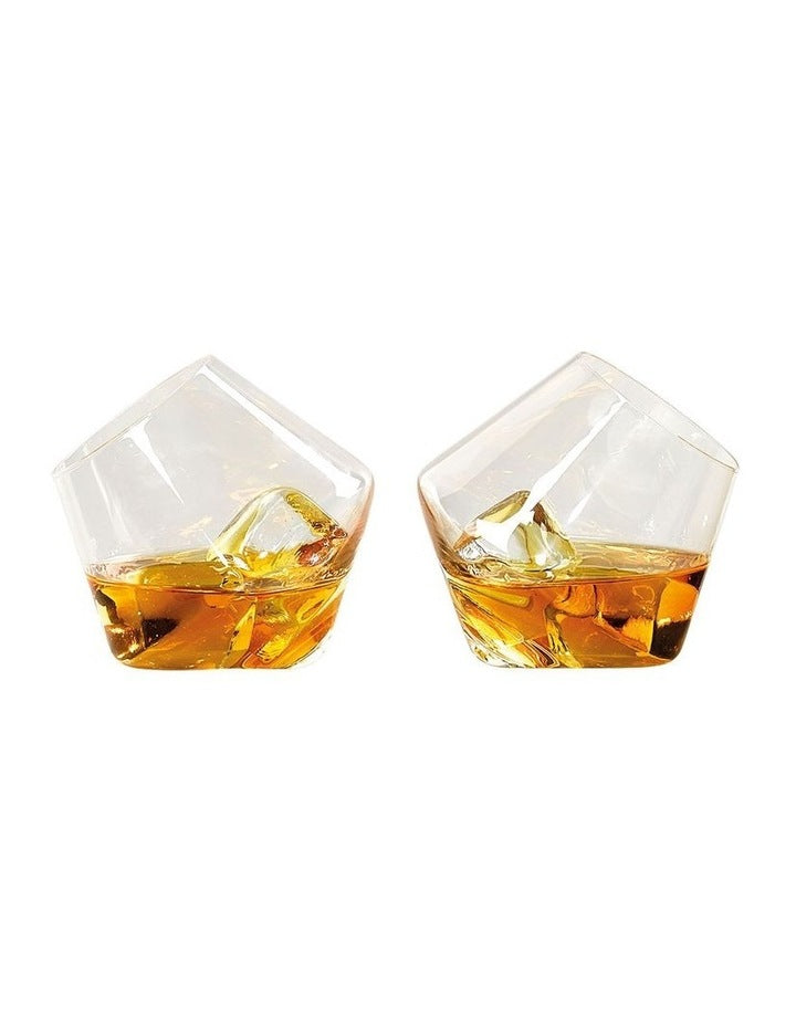 Rocking Whisky Glasses in Multi