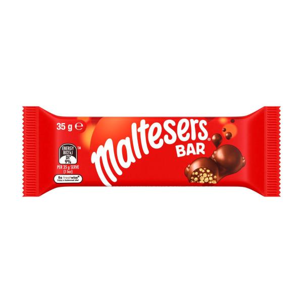 MALTESERS MILK CHOCOLATE MALTS BAR 35G