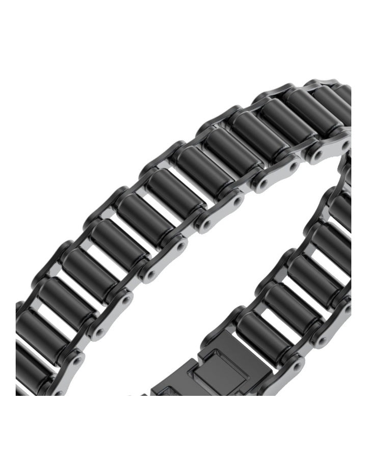 Race Bracelet in Gunmetal