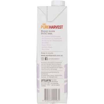 PureHarvest Organic Soy Unsweetened Long Life Milk UHT 1L