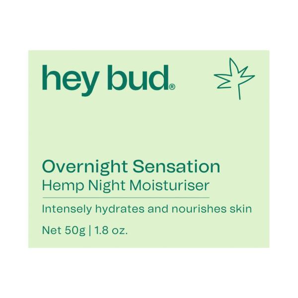HEY BUD OVERNIGHT MOISTURISER 50G