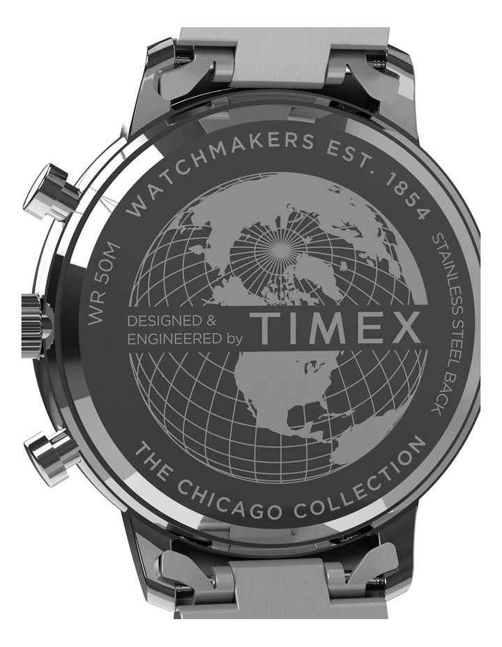 Chicago Chrono Watch TW2W67900 in Silver Tone