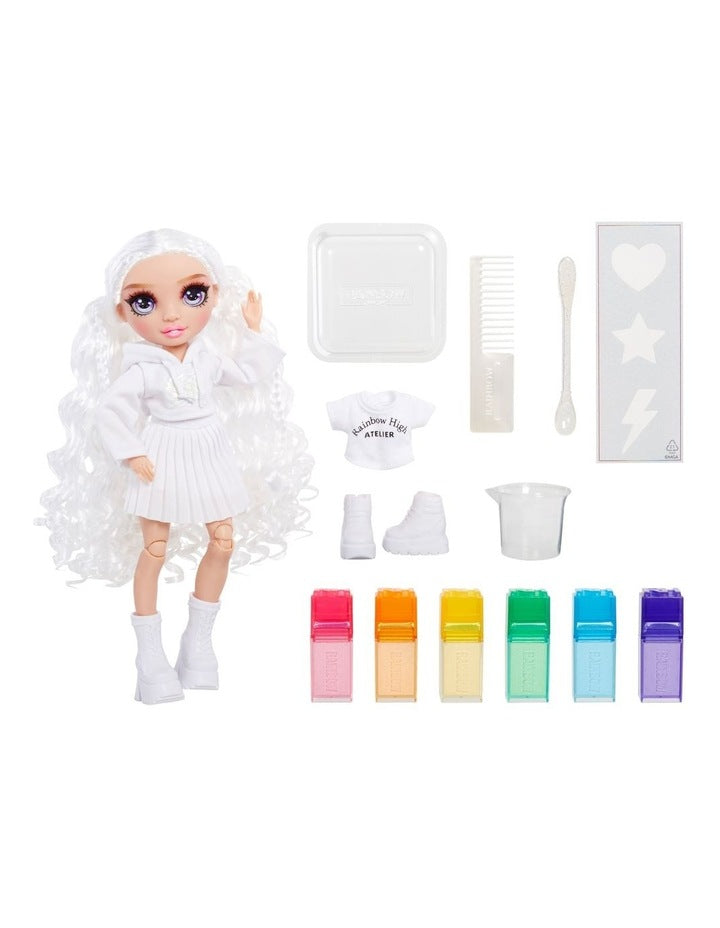 Color & Create New Theme Dolls- Purple Eyes