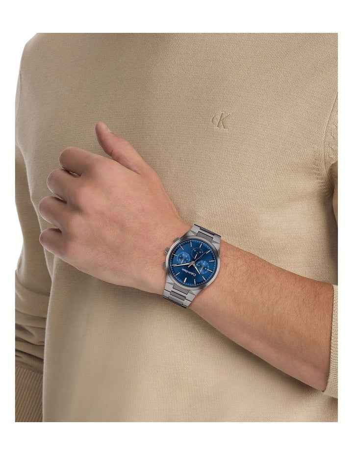 Distinguish Ionic Plated Steel Dial Watch in Dark Blue