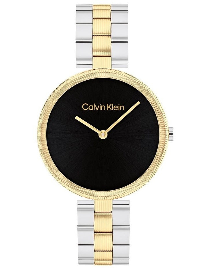 Gleam Two Tone Stainless Steel Dial Women's Watch in
