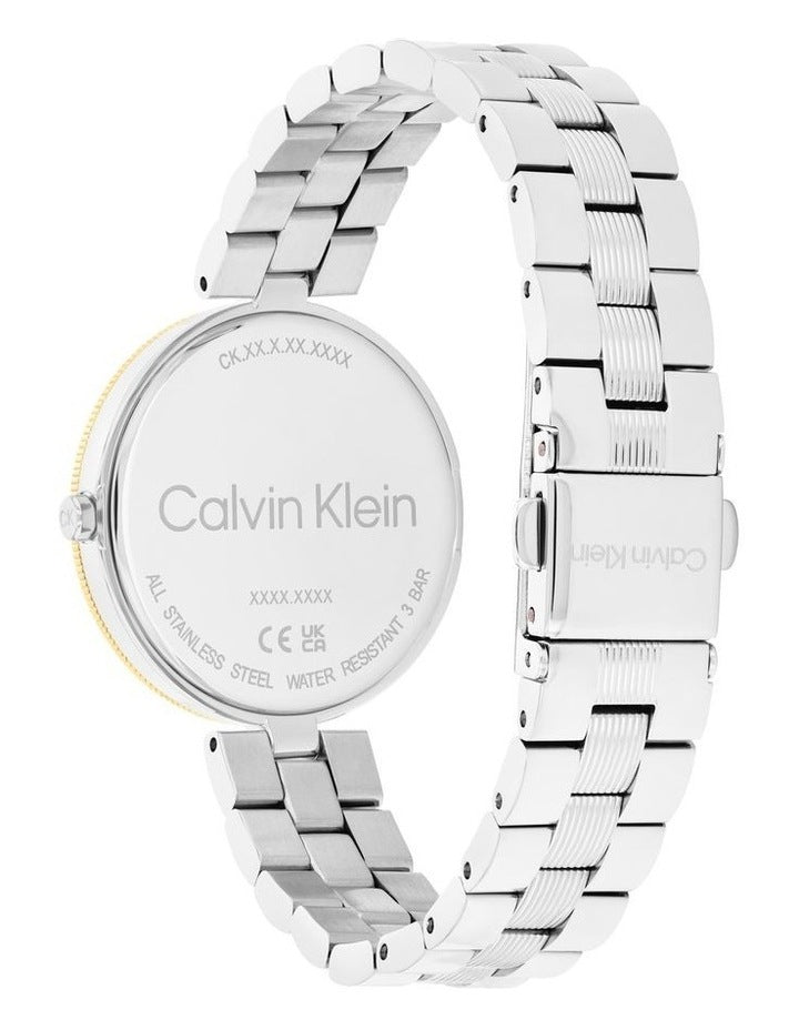 Gleam Two Tone Stainless Steel Dial Women's Watch in