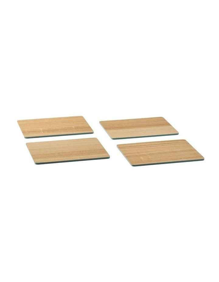 Mikkie 4 Pack Placemats in Green