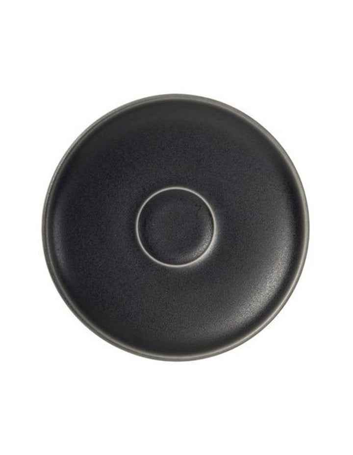 Mikkie Espresso Cup And Saucer in Black