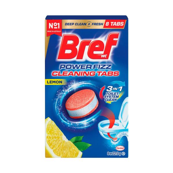 BREF POWER FIZZ CLEANING TABS 8 PACK