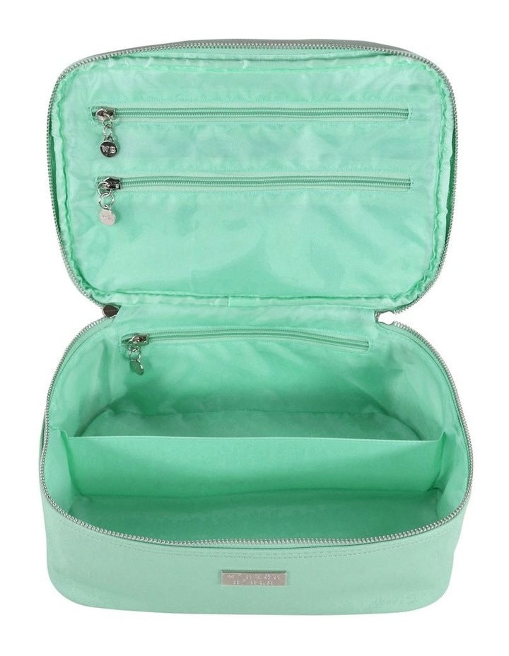 Premium Medium Beauty Case in Mint