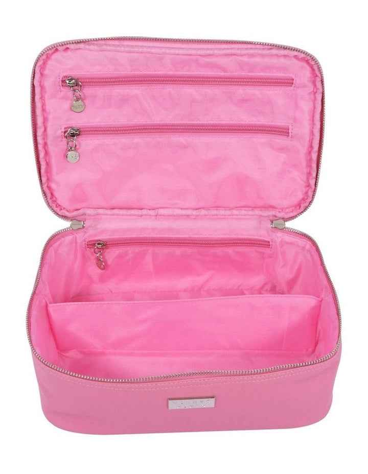 Premium Medium Beauty Case in Peony Pink