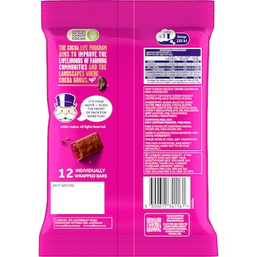 Cadbury Fry's Turkish Delight Chocolate Mini Bars 180g 12 pack