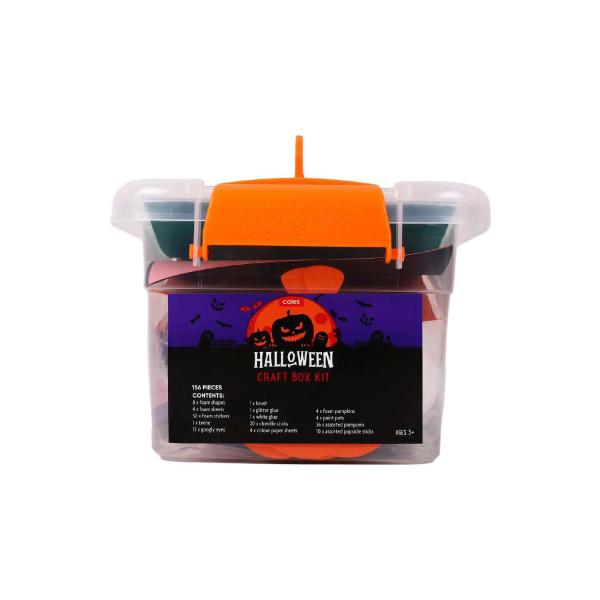 COLES HALLOWEEN CRAFT TUB