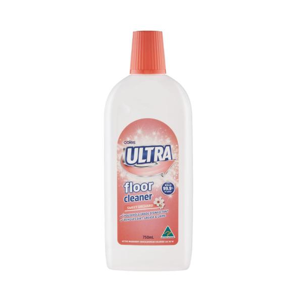 COLES ULTRA FLOOR CLEANER 750ML