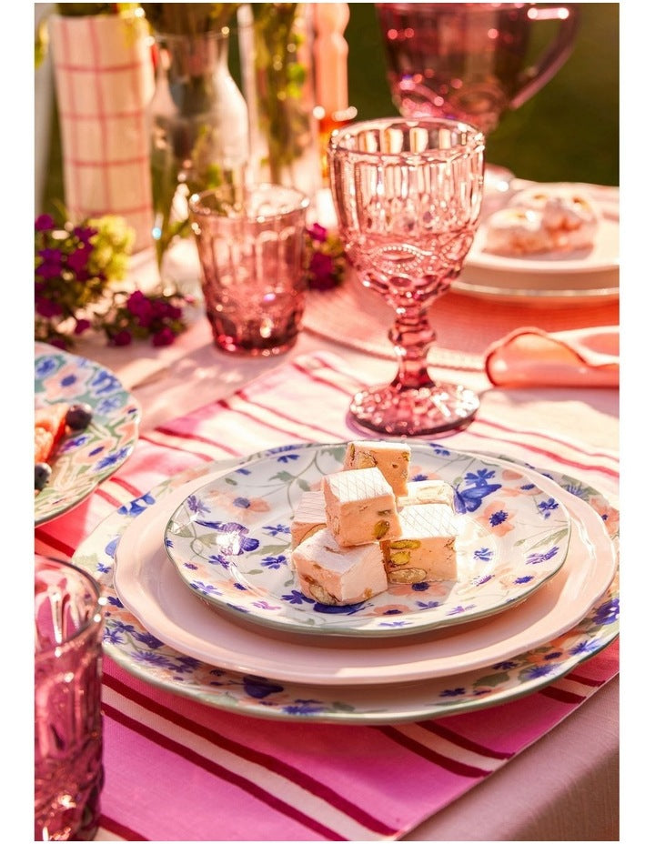 Dolce Vita Scallop Dinner Plate 27cm in White