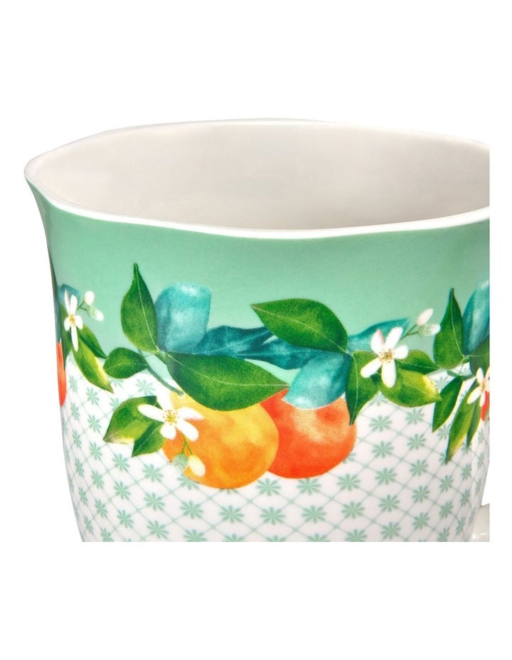 Jardino Scallop Mug 340ml in Green