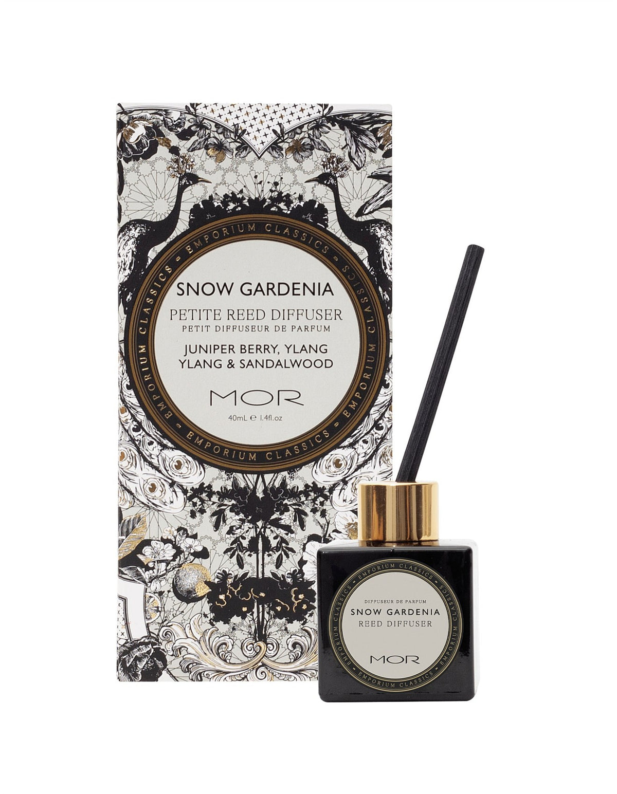 Emporium Classics Snow Gardenia Petite Reed Diffuser 40ml