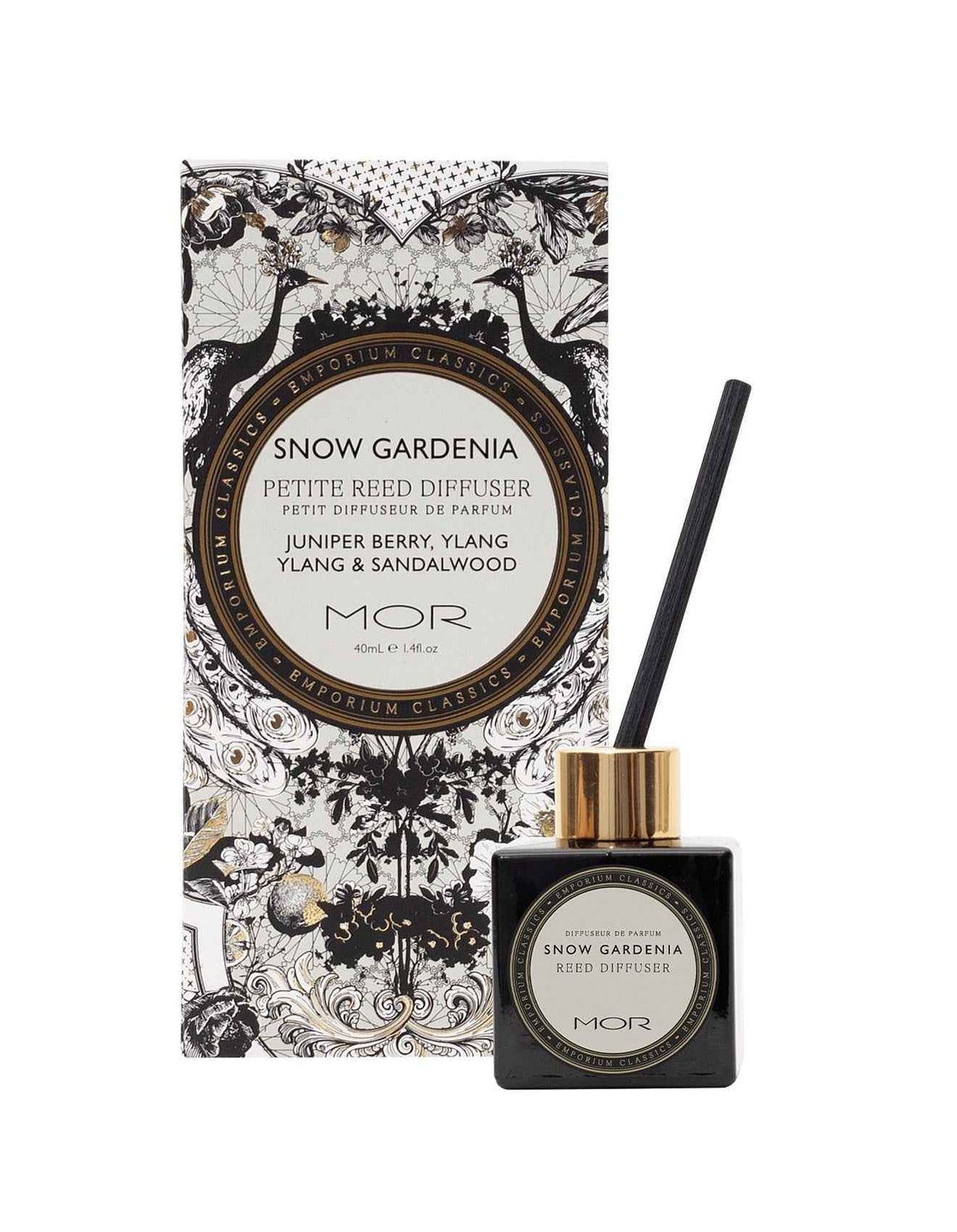 Emporium Classics Snow Gardenia Petite Reed Diffuser 40ml