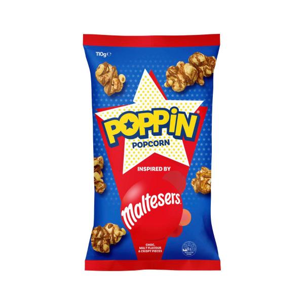 POPPIN POPCORN 110G:MALTESERS:.:110 GRAM