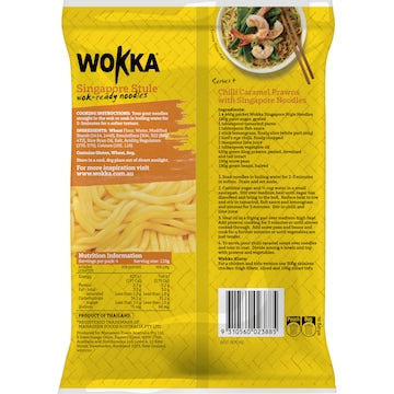 Wokka Noodles Singapore Style Shelf Fresh 440g