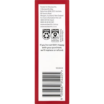 Woolworths Tomato Paste Sachets No Added Salt 4 pack