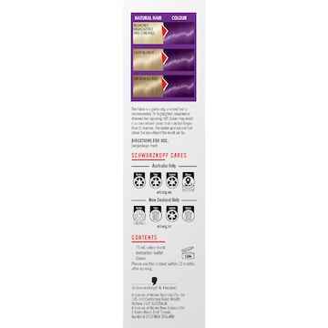 Schwarzkopf Live Magnetic Purple Semi Permanent Hair Dye each