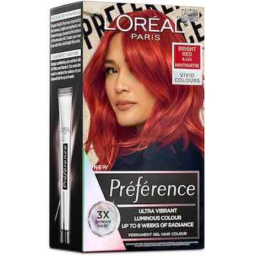 L'Oreal Paris Paris Preference Ultra Vibrant Hair Colour Bright Red each