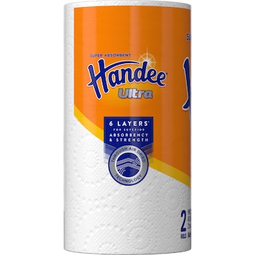 Handee Ultra White Paper Towel 2 x 60 pack