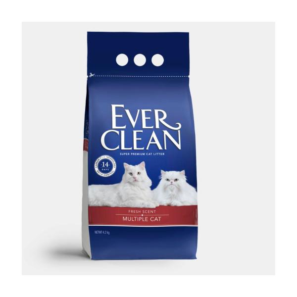 EVER CLEAN FRESH SCENT MULTIPLE CAT CAT LITTER 4.2KG