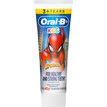 Oral-B Kids Clean Spiderman Toothpaste 3-6 Years 92g