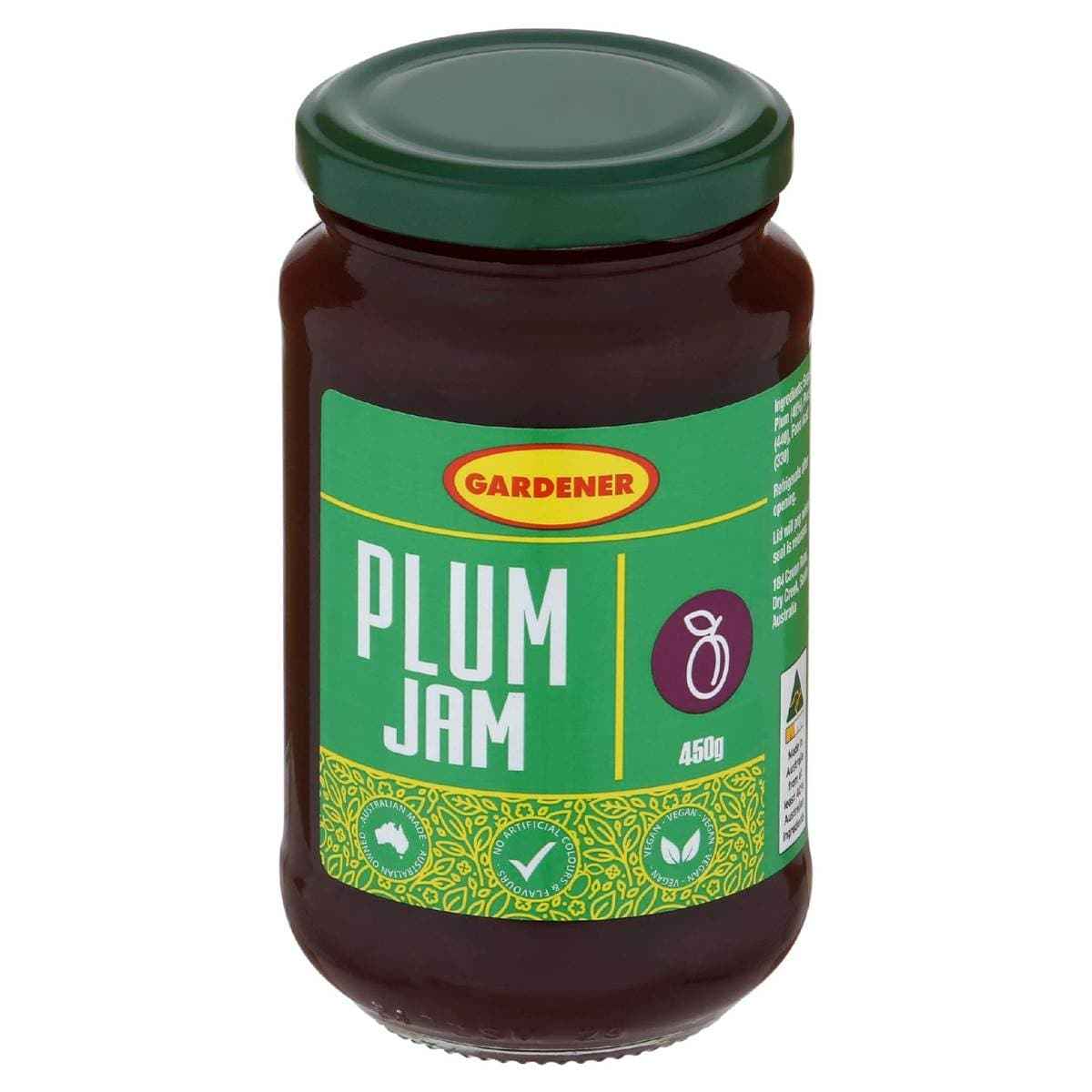 Gardener Plum Jam 450g