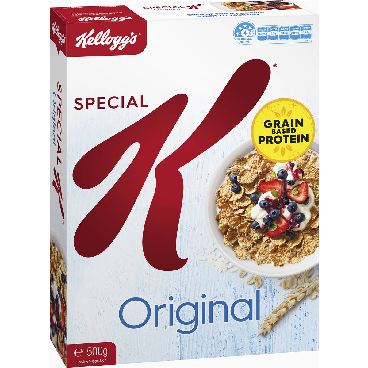 Kellogg's Special k Original Breakfast Cereal 500g