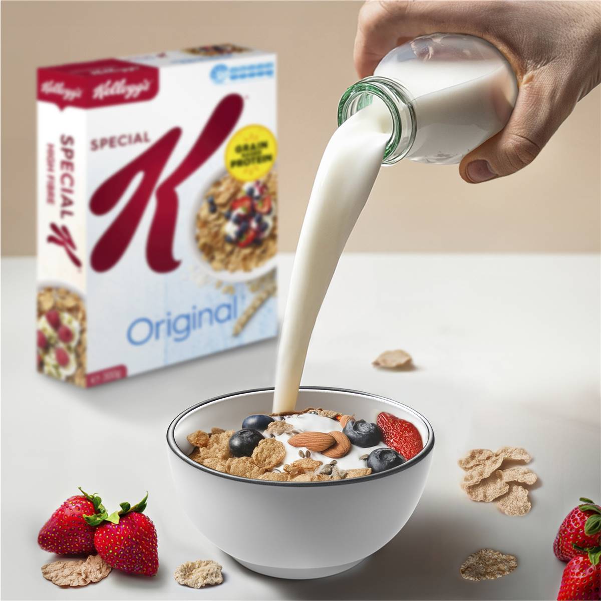 Kellogg's Special k Original Breakfast Cereal 500g